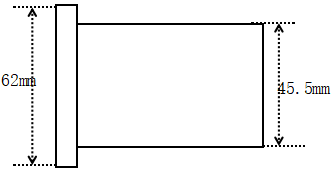 CAZM10顯示控制儀側視圖 CAZM10顯示控制儀側視圖