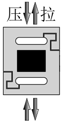 拉壓力傳感器CAZF-LS19.1受力方式圖 拉壓力傳感器CAZF-LS19.1受力方式圖