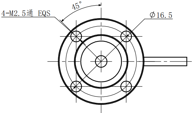 微型壓力傳感器CAZF-Y20A尺寸圖1 微型壓力傳感器CAZF-Y20A尺寸圖1