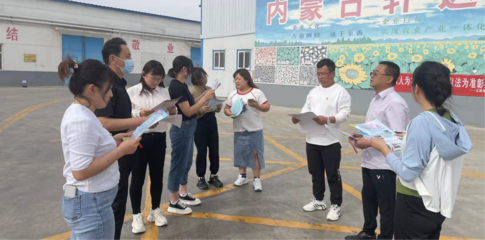 普法先行，服務發展——五原縣自然資源局開展“法制宣傳進企業，法律咨詢服務”活動